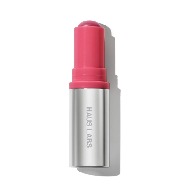 HAUS LABS Color Fuse Glassy Blush Balm in Glassy Rosette - Picture 1 of 9